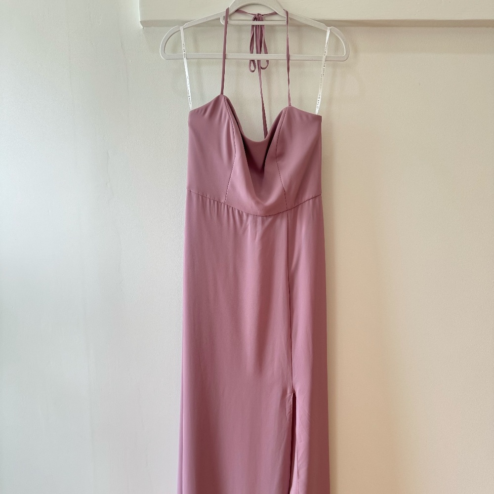 Dessy - 1543 - Dusty Rose Bridesmaid Dress - 6